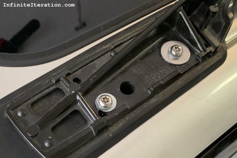 Security fasteners installed
